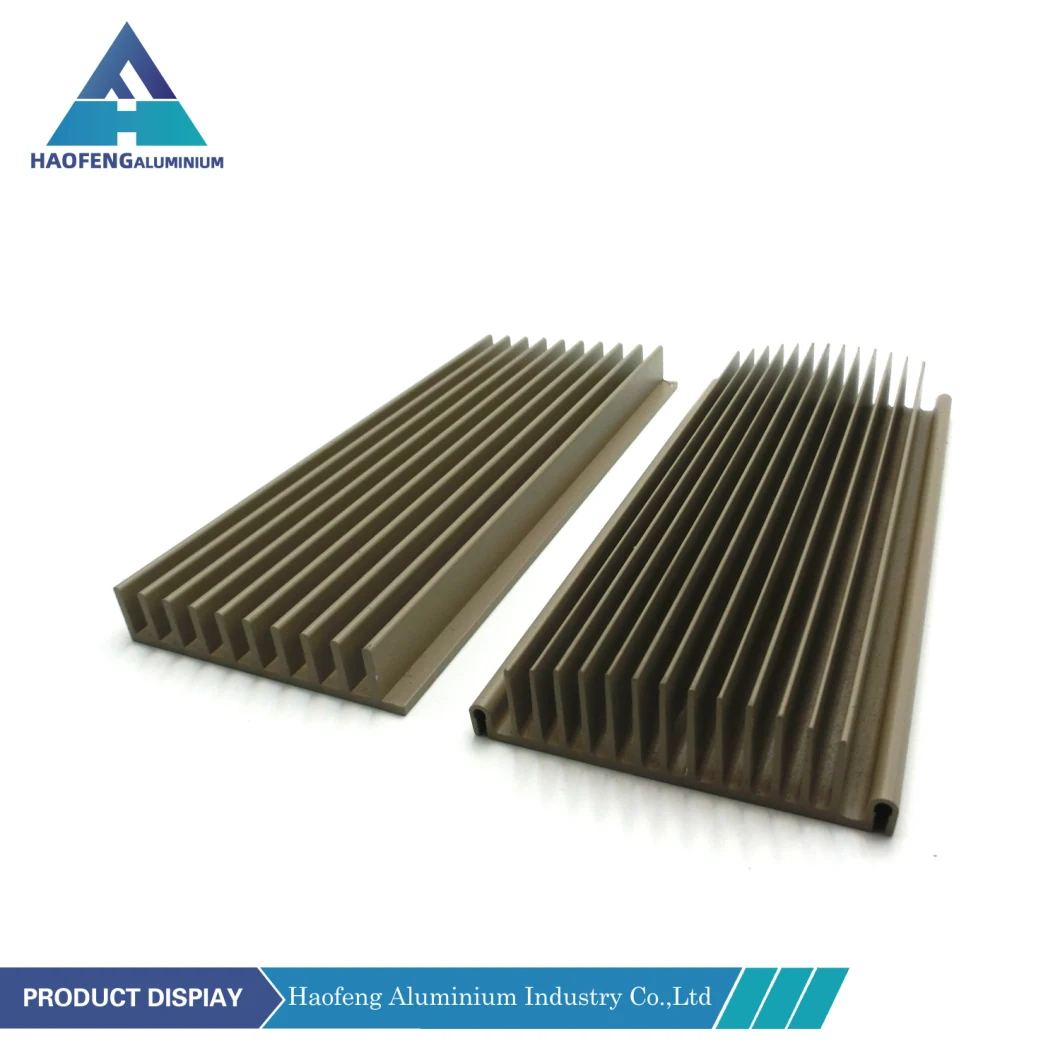 Factory Sale Various Widely Used Aluminum Extrusion CNC Machining Heat Sink Profile