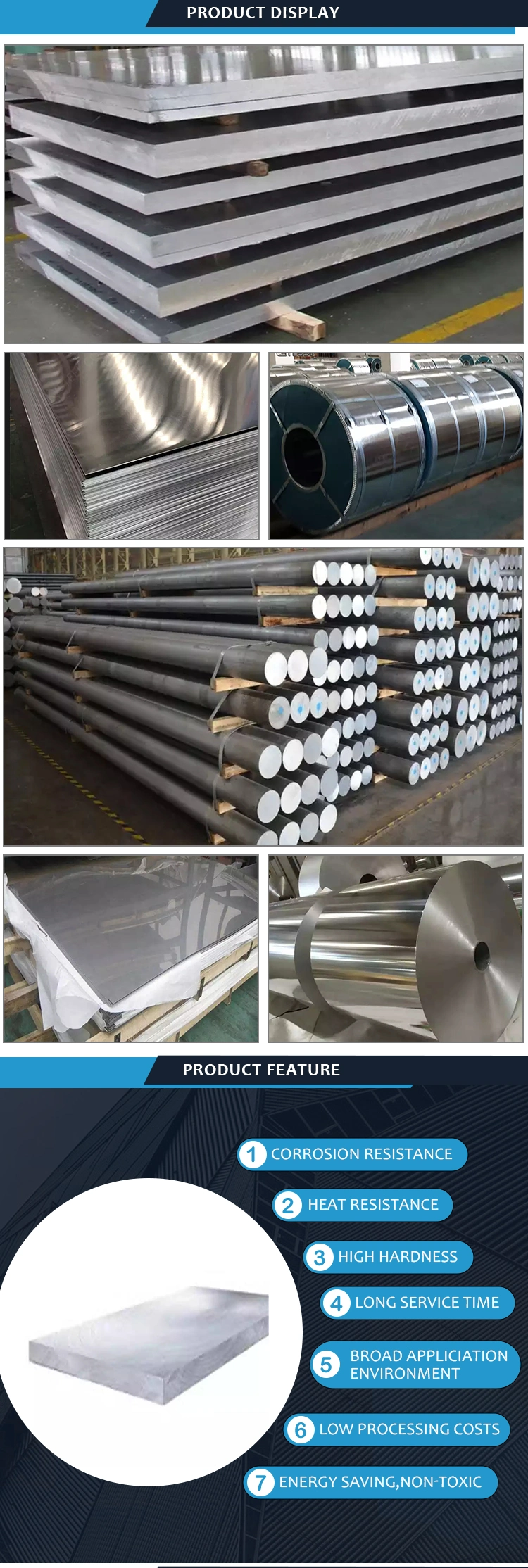 Construction Aluminium Square Profile, Rectangular Aluminum Extrusions, Aluminum Tubing