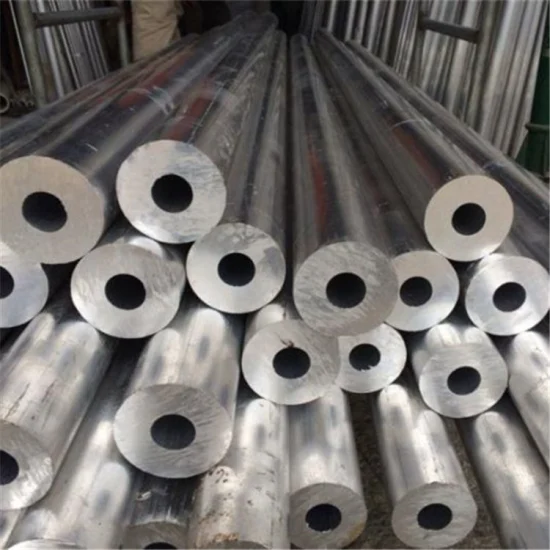 Tubo in alluminio a parete spessa 6063/tubo in lega di alluminio di grande diametro/tubo tondo in alluminio lavorato per navi