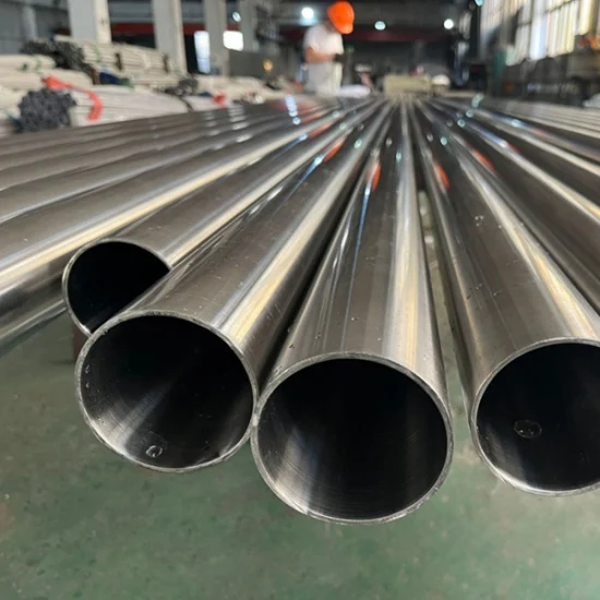 Tubo duplex in acciaio inossidabile saldato decorativo in acciaio inossidabile per rifornimento di fabbrica in acciaio inossidabile SUS 304L 316 316L 304 2205 2507