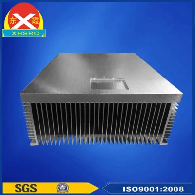 Aletta di raffreddamento del dissipatore di calore con profilo in alluminio personalizzato raffreddato ad aria ad alte prestazioni