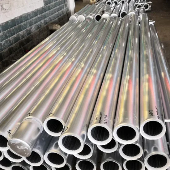 6061 Tubi di alluminio estrusi anodizzati rettangolari di piccole dimensioni industriali Prezzo Tubi di alluminio con tubo metallico quadrato rotondo ovale
