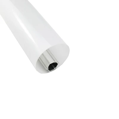 Dissipatore di calore Luce a LED Armadio in alluminio estruso Profilo in alluminio LED a tubo tondo