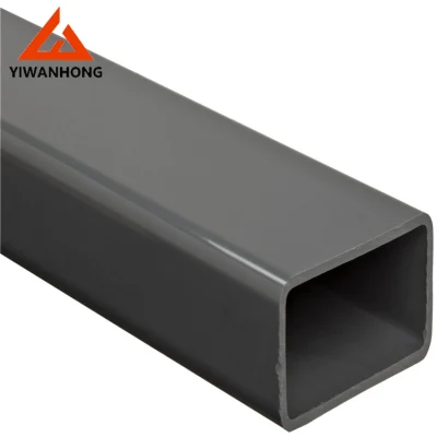 Tubo in alluminio anodizzato nero