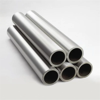 Tubo in titanio senza saldatura ASTM B338 Gr1 Gr2/Tubo per saldatura in titanio/Tubo per tubi di scarico in titanio
